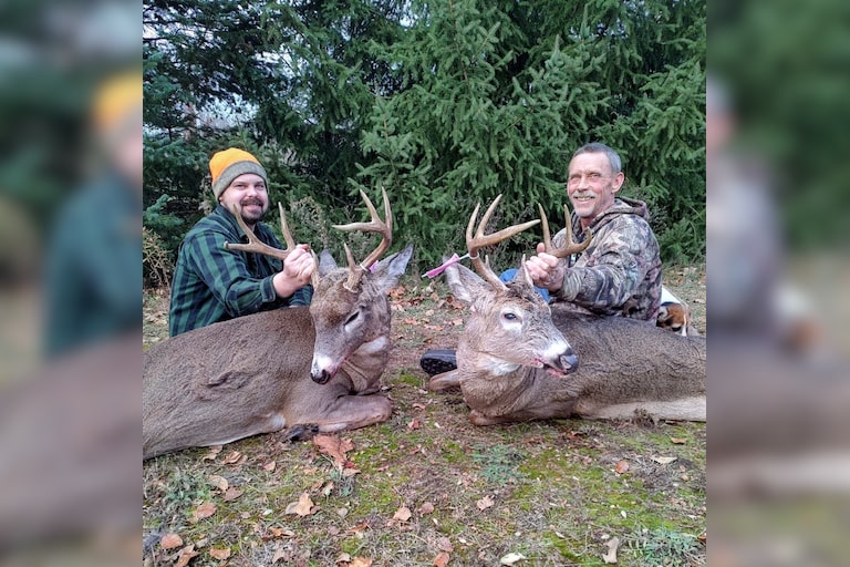 Father and son each got 8 pointers 